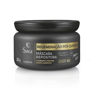 Máscara Repositora Siàge Expert Regeneração Pós Química 250g (Nova Versão) Eudora