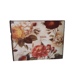 Baú Mdf Pequeno Flores