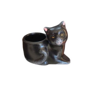 Cachepot Gato Preto