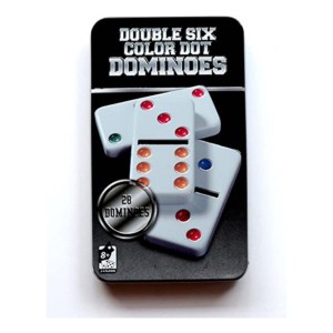 Double Six Color Dot Dominoes