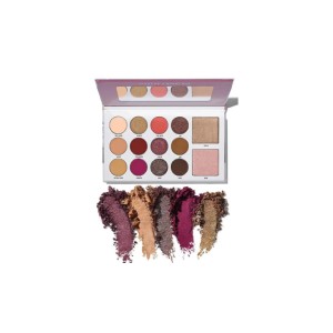 Paleta De Sombra E Iluminador Morphe x Manny Mua Glam