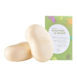 Sabonete Em Barra Mamãe E Bebê 2 Unidades