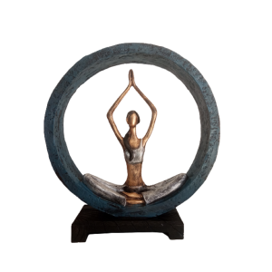 Estatueta Yoga No Círculo