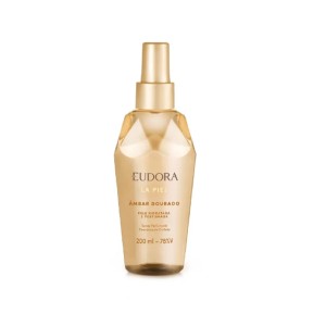 Spray Perfumado Desodorante Colônia La Piel Âmbar Dourado 200ml