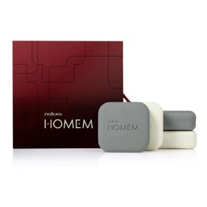 Sabonetes Natura Homem Coragio e Emocione - 4 unidades