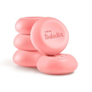 Sabonete em Barra Puro Vegetal Tododia Acerola e Hibisco - 5 x 90 g