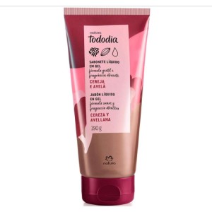 Sabonete Líquido em Gel Tododia Cereja e Avelã - 190 g