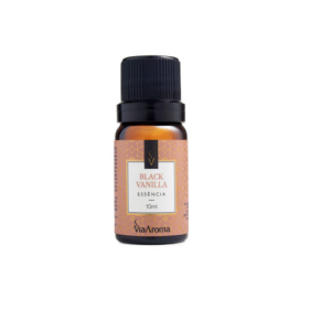 Essência Black Vanilla - 10ml Via Aroma