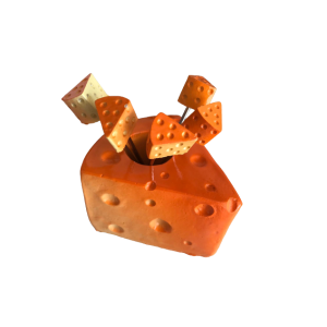 Paliteiro de Cerâmica - Queijo