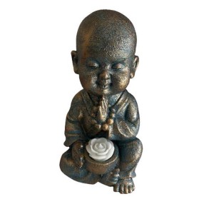 Estatueta Buda Com Castiçal