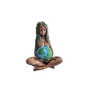 Estatueta Deusa Gaia Sentada