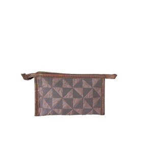 Necessaire Rosa Quadriculada