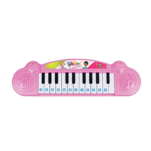 Teclado Musical Show Music Rosa - Art Brink