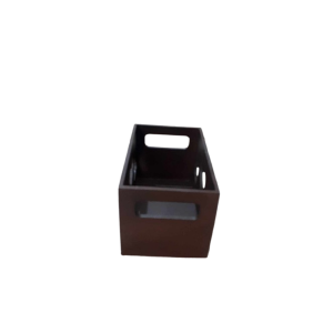 Caixa Madeira Coração Vazado M