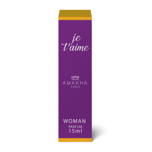 PERFUME FEMININO IMPORTADO JE T'AIME AMAKHA 15ML
