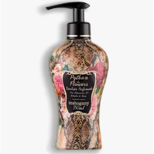 Python & Flowers Hidratante Corporal Mahogany 350ml