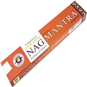 INCENSO VARETA GOLDEN NAG MANTRA