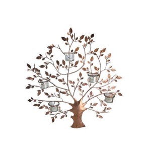 Árvore De Metal Com Castiçal