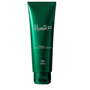 Paz e Humor Shampoo Cabelo e Barba Natura Masculino 125ml
