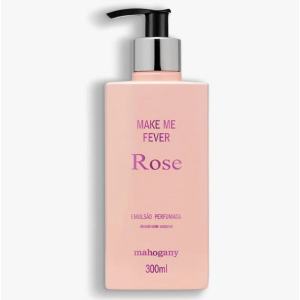 MAKE ME FEVER ROSE HIDRATANTE DESODORANTE CORPORAL 300 ML