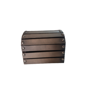 BAÙ MDF MARROM ESCURO PEQUENO